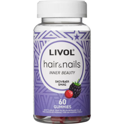 Livol Hair & Nails Gummies - 60 stk
